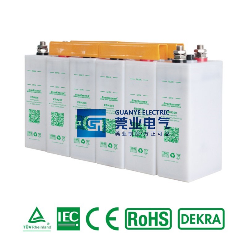 China EBH Pocket Plate Range NiCd Battery | Guanye®