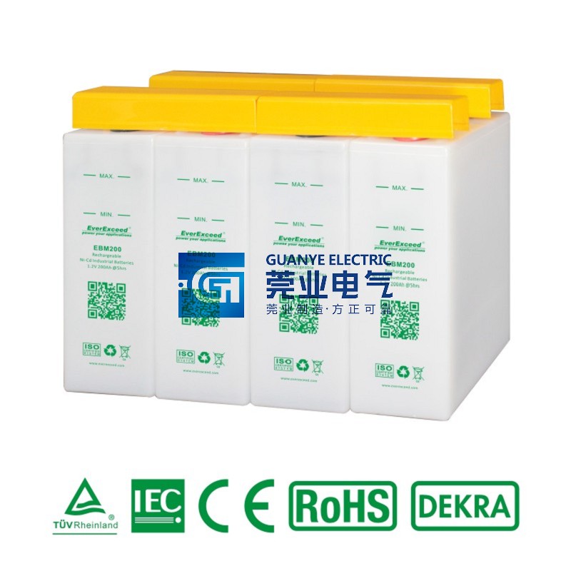 OEM EBM Pocket Plate Range NiCd Battery | Guanye®