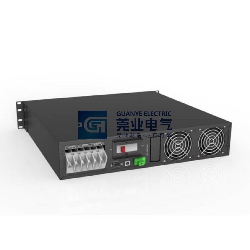 Hot sale EH5500 Rack Mount Series (6-10KVA) High Frequency Single Phase Online UPS | Guanye®