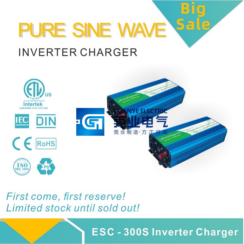 OEM Global Promotional 300Watt Pure Sine Wave Inverter Charger For Power Supply | Guanye®