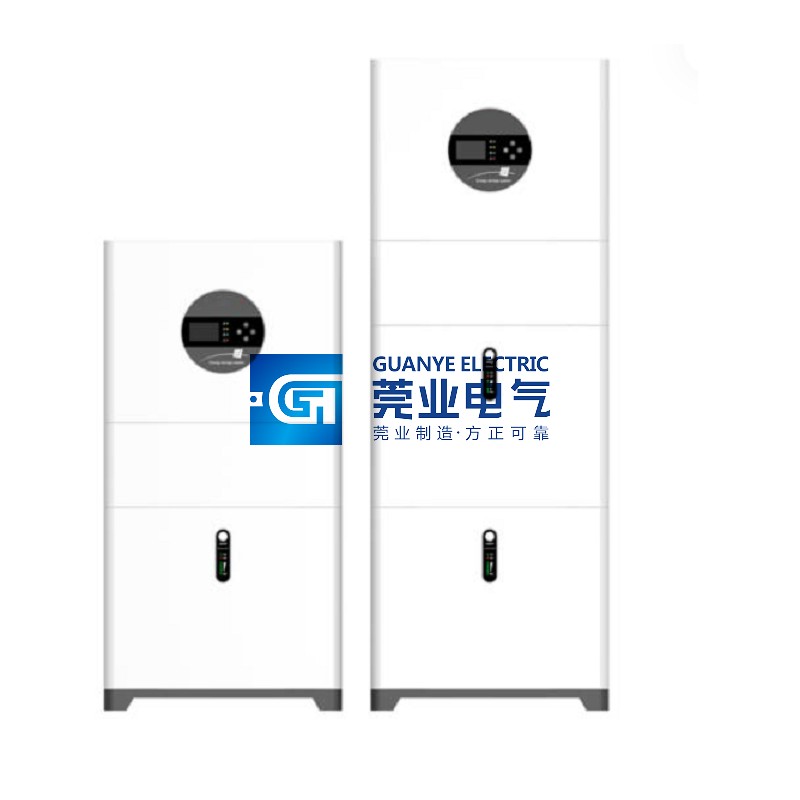 Hot sale HBP1100 Series (5 6KW) All in One Solar Energy Storage System 5120Wh 10240Wh | Guanye®