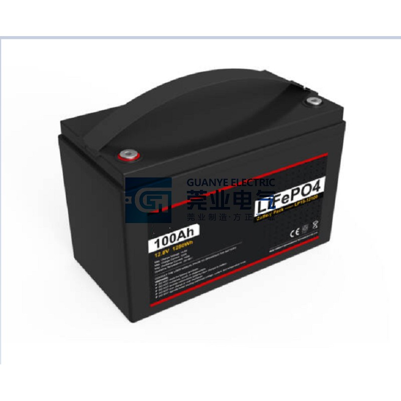 Hot sale LP1500 Series (12.8V-50 100 200Ah) LiFePO4 Battery 640Wh 1280Wh 2560Wh | Guanye®