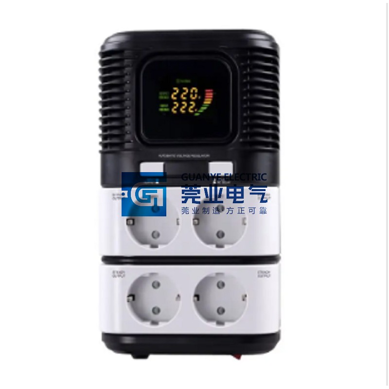 Buy PR(III) Portable Relay Type digital voltage regulator | Guanye®