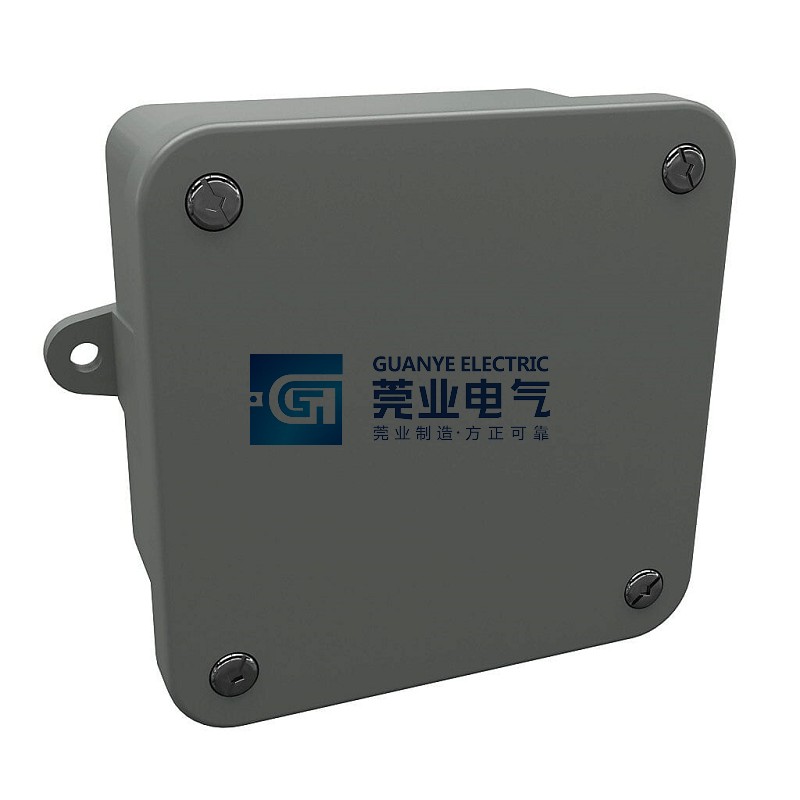 Hot sale PVC Electrical Enclosure Outdoor Rated 4x4x2 HxWxD Gray with Screw Cover | Guanye®