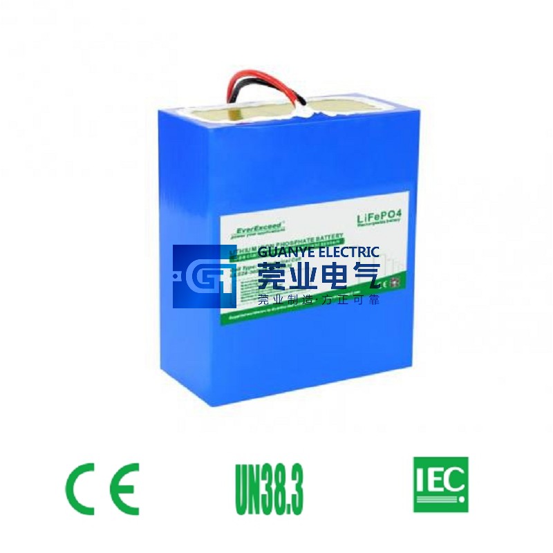 China UL Approval 12V 30Ah LiFePO4 Batteries For Solar Street Light | Guanye®